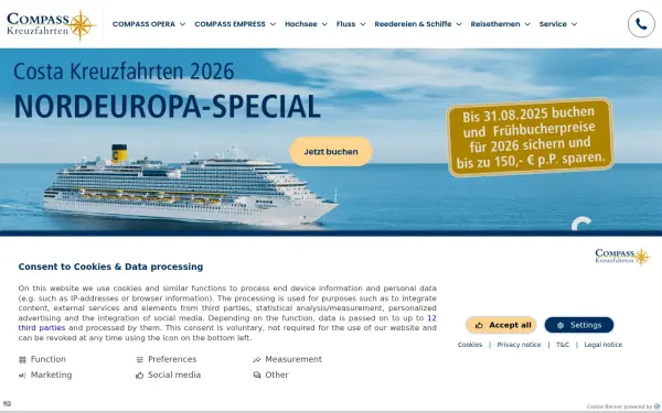 www.compass-kreuzfahrten.de