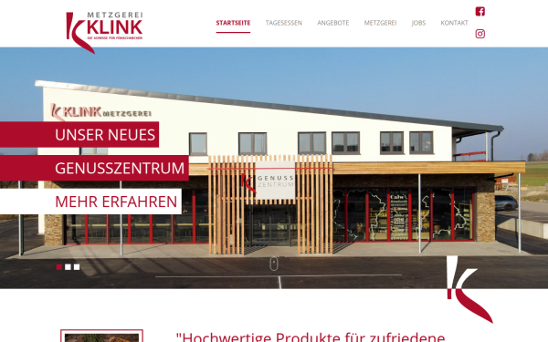 metzgerei-klink.de