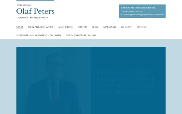 arzthaftung-rechtsanwalt-peters.de