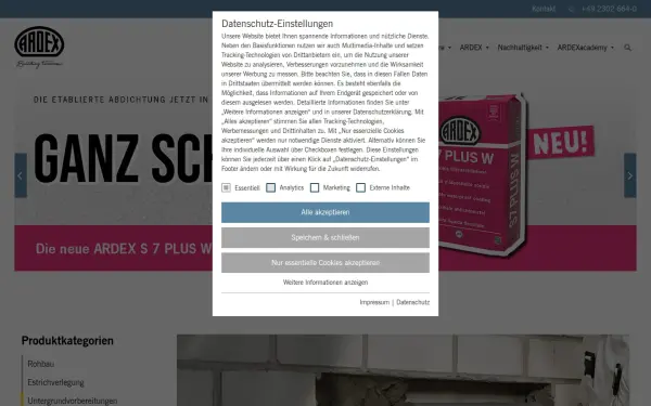 www.ardex.de