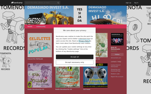 dickeldemasiado.bandcamp.com