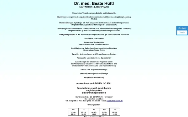 dr-huettl.de