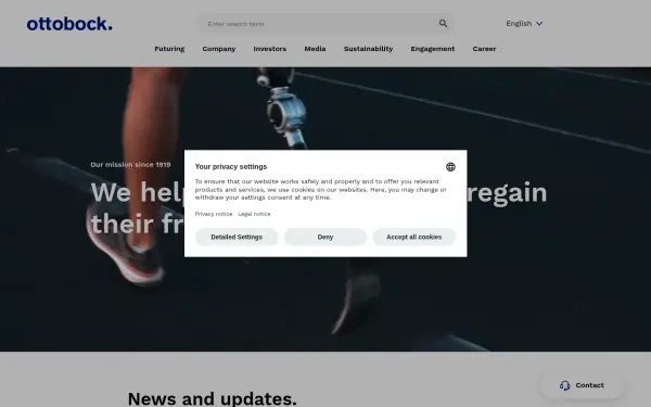 corporate.ottobock.com