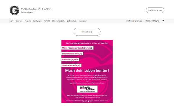 www.maler-gnant.de