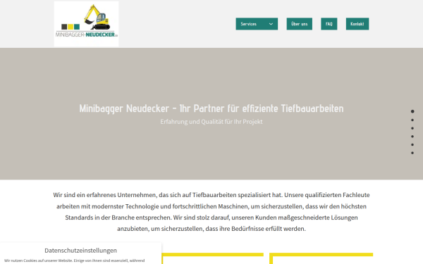 www.minibagger-neudecker.de