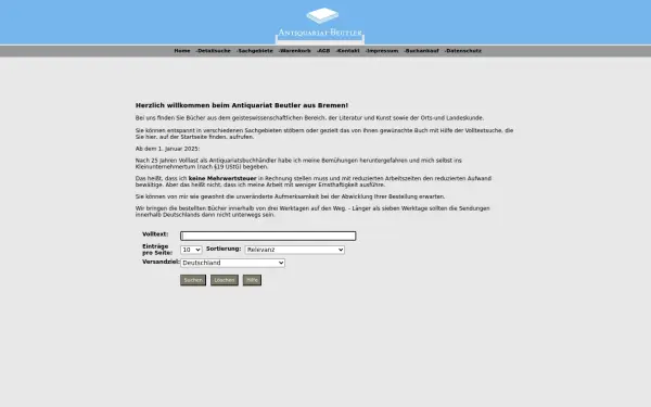 antiquariat-beutler.de