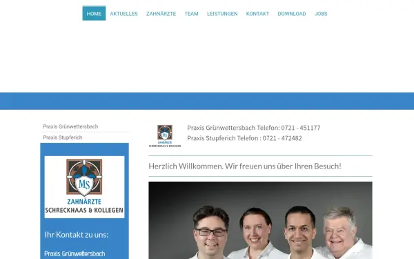 www.zahnarzt-schreckhaas.de