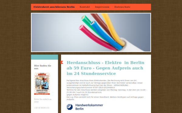www.elektroherd-anschliessen.berlin