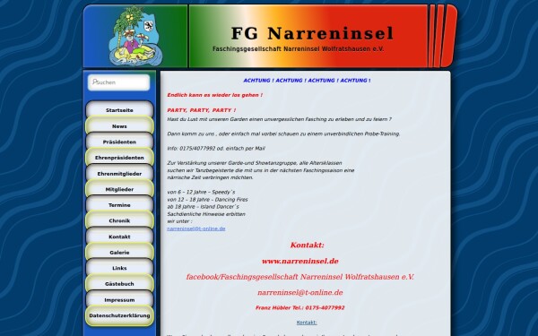 narreninsel.de