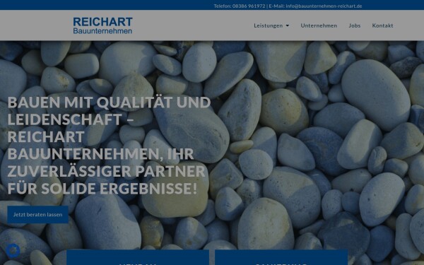 www.bauunternehmen-reichart.de