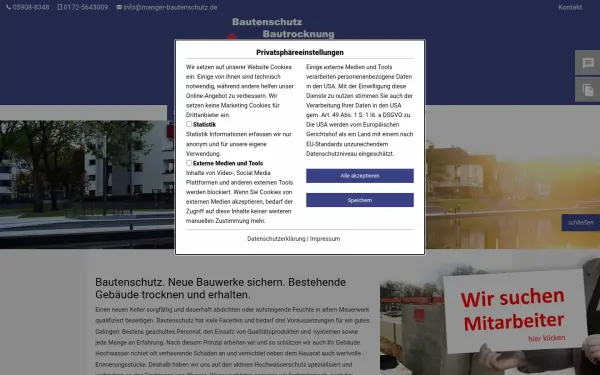 www.menger-bautenschutz.de
