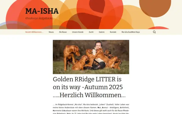 www.ma-isha-ridgebacks.de