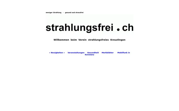 strahlungsfrei.ch