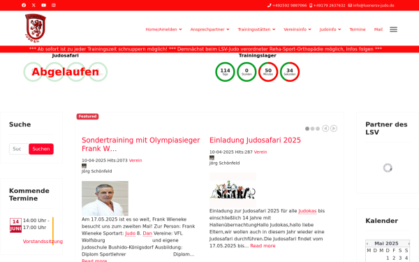 luenersv-judo.de