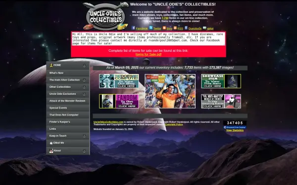 uncleodiescollectibles.com