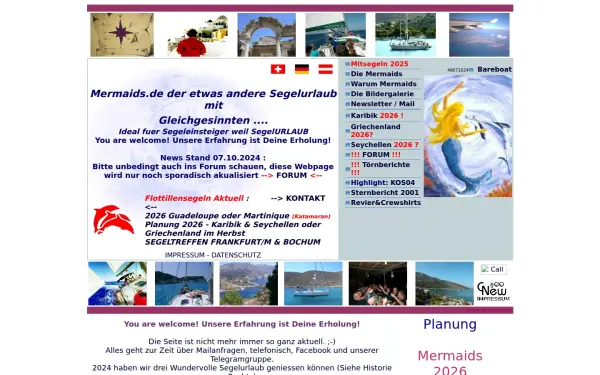 mermaids.segelreisen.de