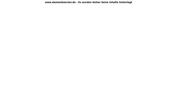 damianbaecker.de