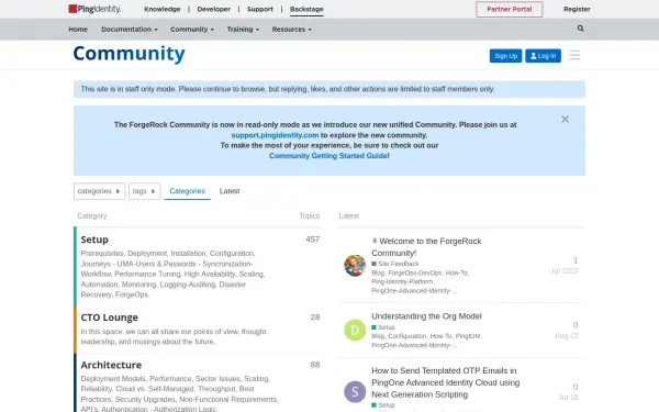 community.forgerock.com