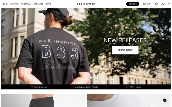 www.beeinspiredclothing.com