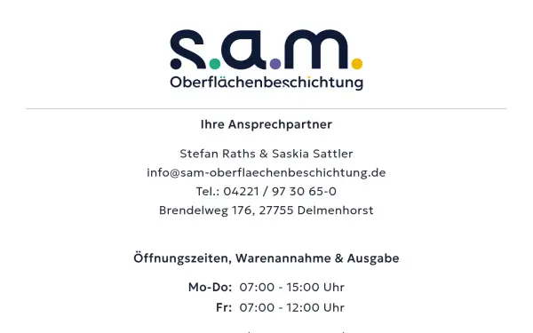 www.sam-oberflaechenbeschichtung.de