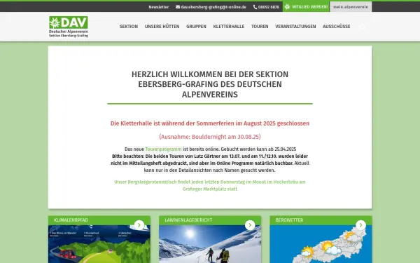 alpenverein-grafing.de