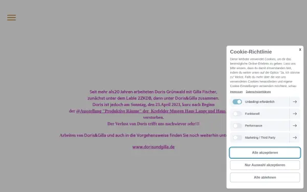 www.doris-gruenwald.de