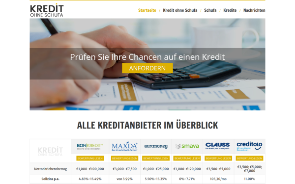 kreditohneschufa.com