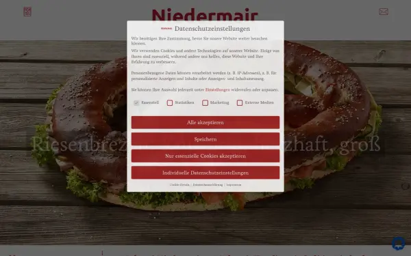 www.baeckerei-niedermair.de