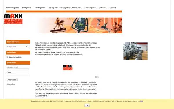 www.maxxfitnessgeraete.de