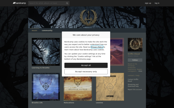 griffinkloud.bandcamp.com