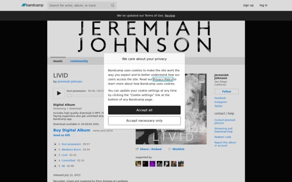 jeremiahjohnsonsd.bandcamp.com