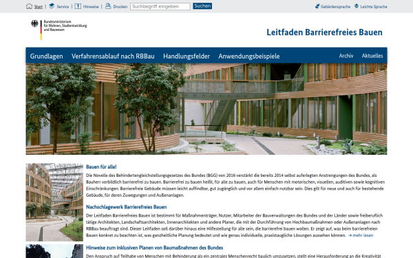 www.leitfadenbarrierefreiesbauen.de