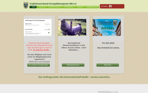 www.fernspaehkompanie300.de
