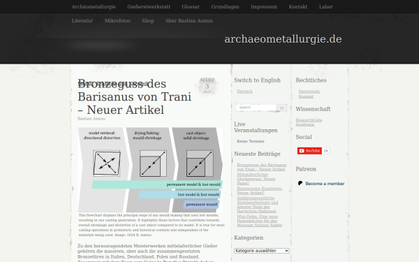 archaeometallurgie.de
