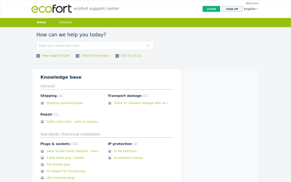 support.ecofort.ch