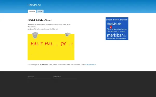 www.haltmal.de