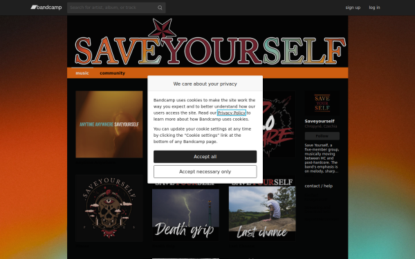 saveyourselfcz.bandcamp.com