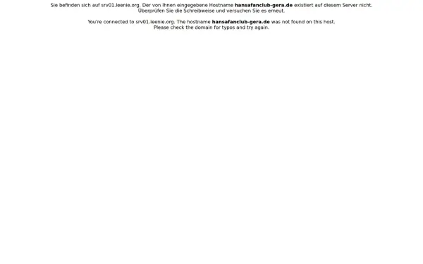 hansafanclub-gera.de