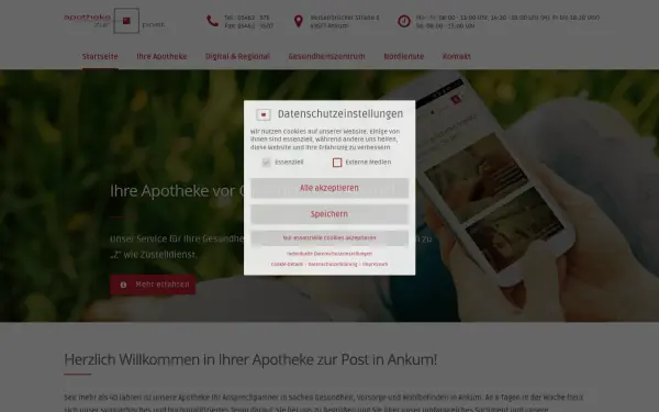 www.apotheke-zur-post-ankum.de