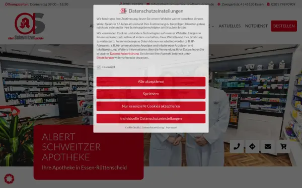 www.albert-schweitzer-apotheke-essen.de