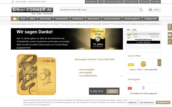 www.silber-corner.de