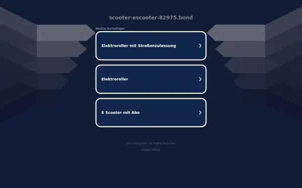 scooter-escooter-82975.bond