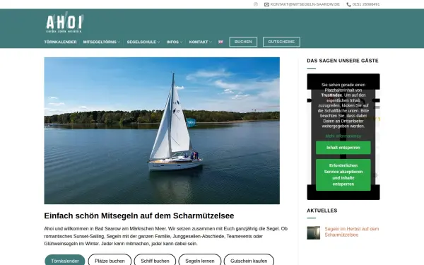www.mitsegeln-saarow.de