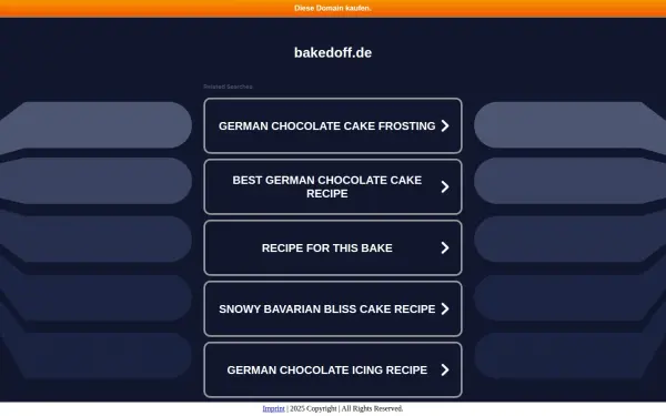 bakedoff.de