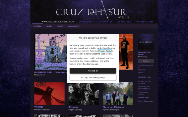 cruzdelsurmusic.bandcamp.com