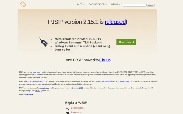 pjsip.org