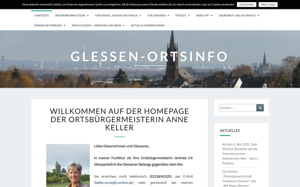 www.glessen-ortsinfo.de