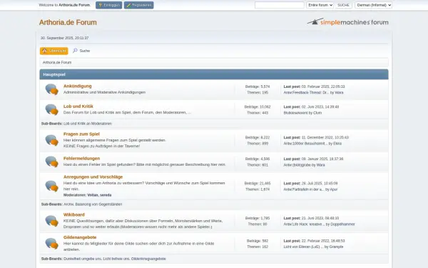 arthoria-forum.de