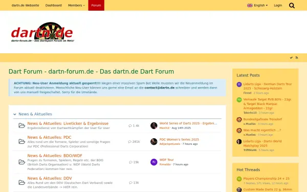 www.dartn-forum.de