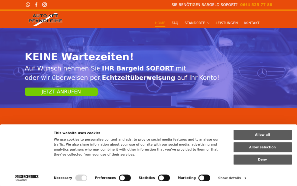 www.auto-kfz-pfandleihe.at